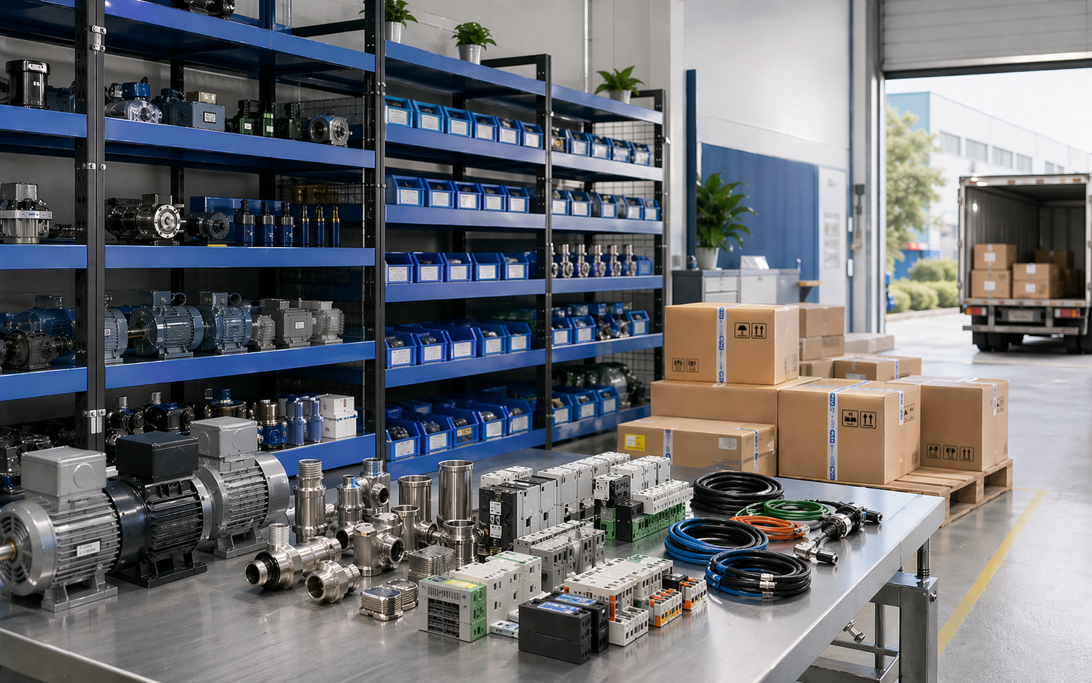 LEKA Pack spare parts stock and fast dispatch service