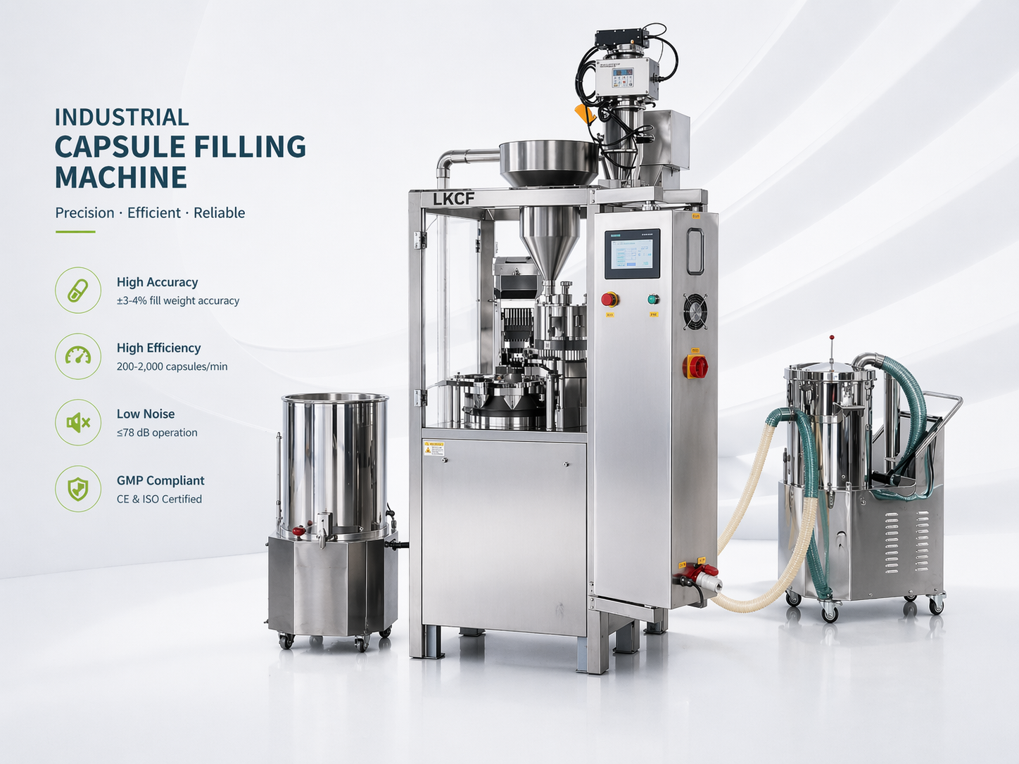 LEKAPACK LKCF Series automatic capsule filling equipment
