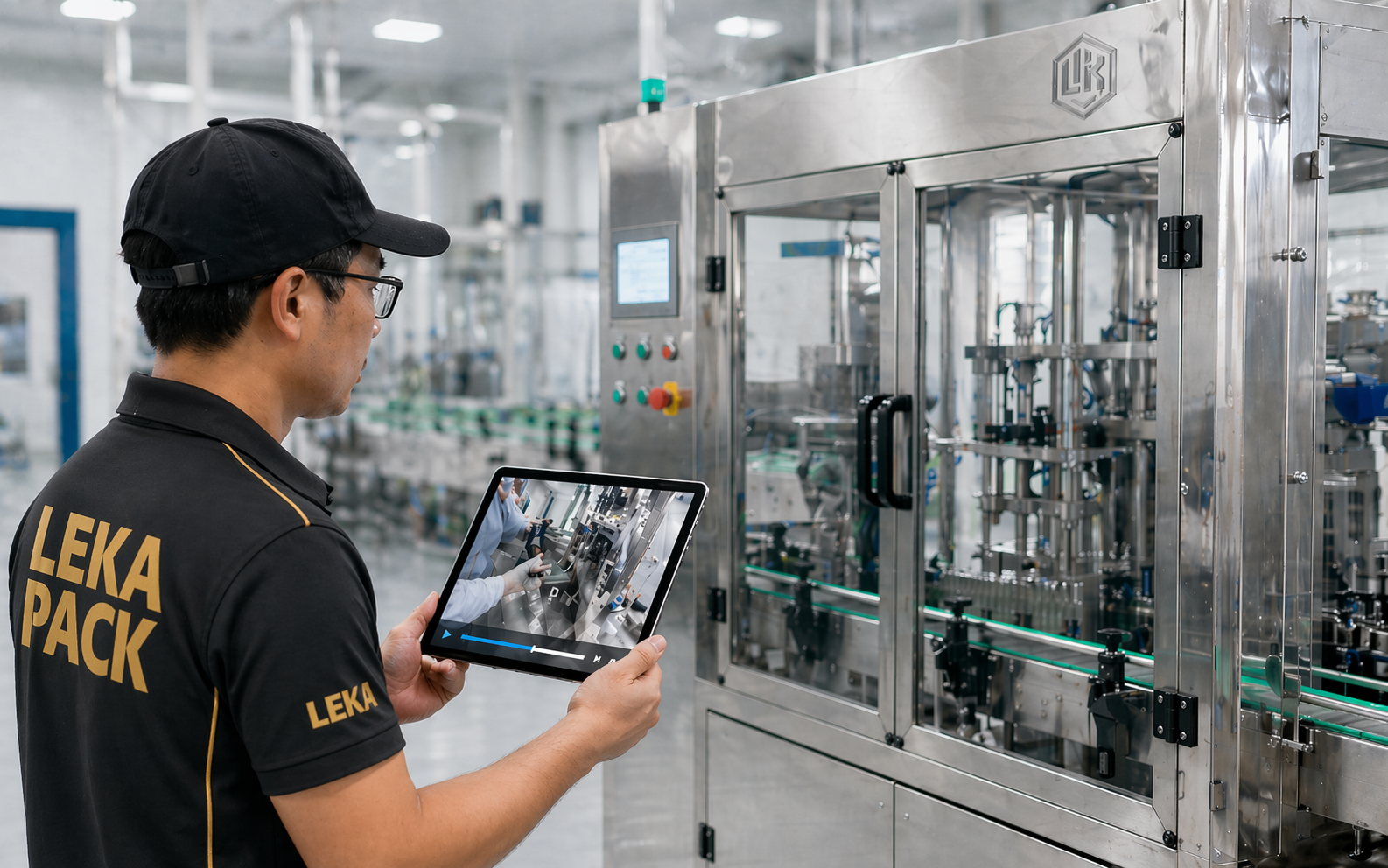 LEKA Pack after-sales support for machine warranty and replacement parts