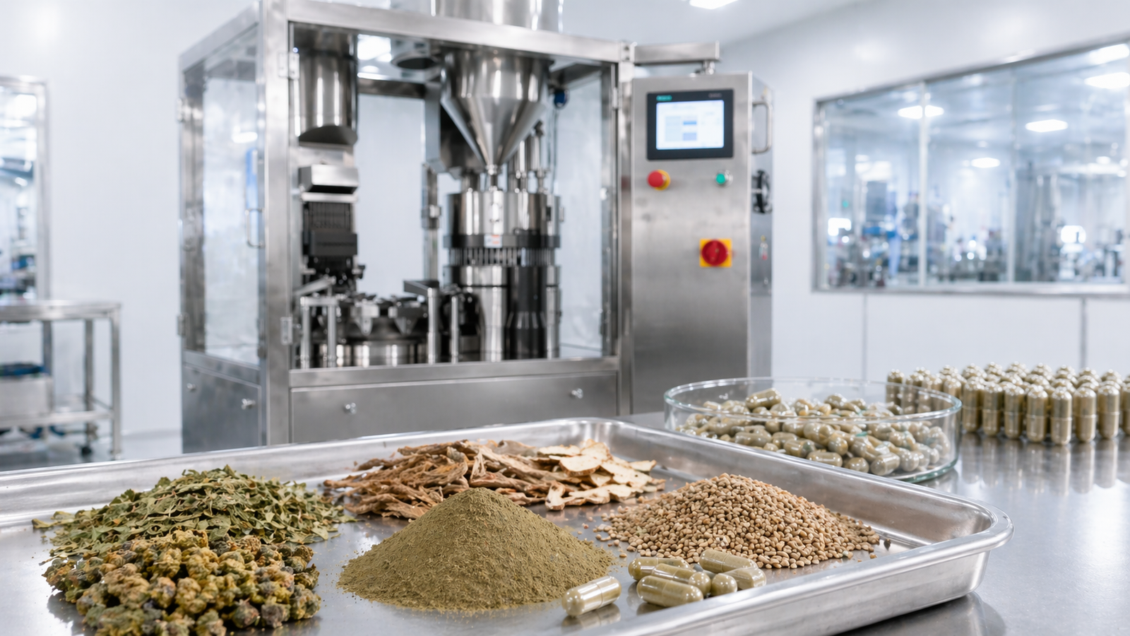 Nutraceutical and dietary supplement capsule filling equipment
