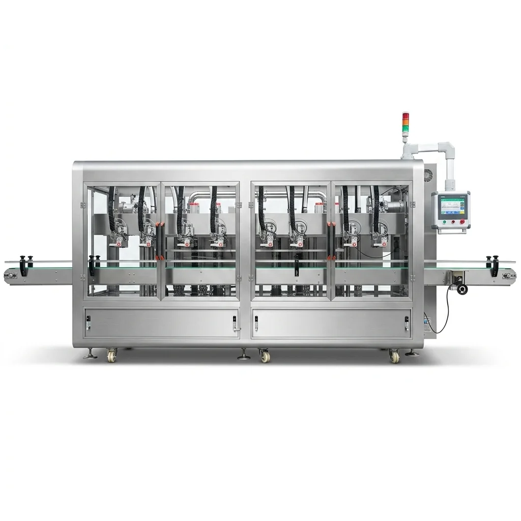 LEKA-TFL8H eight-head tracking servo filling machine