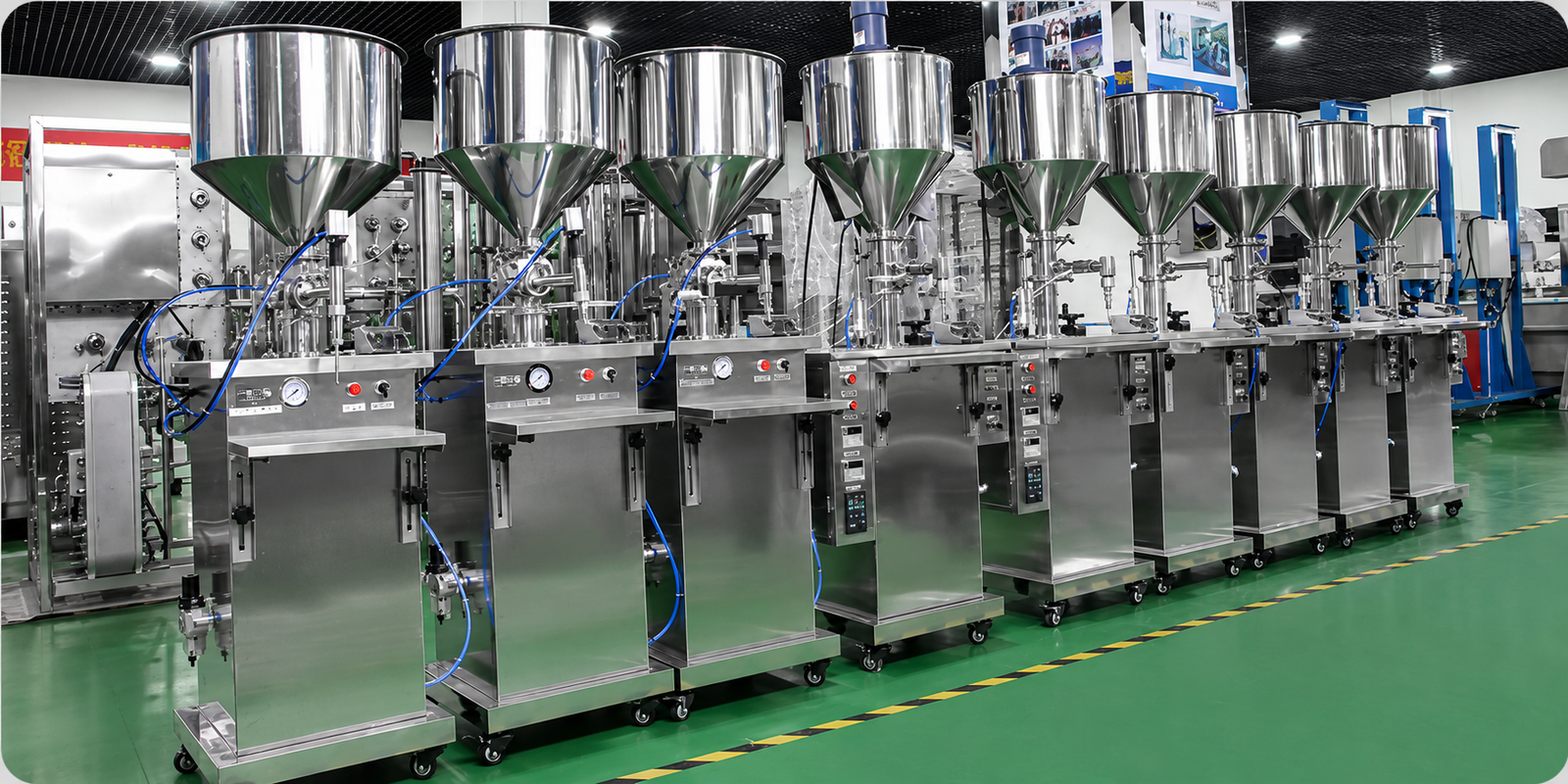 LEKA Semi-Automatic Filling Machine Product Line