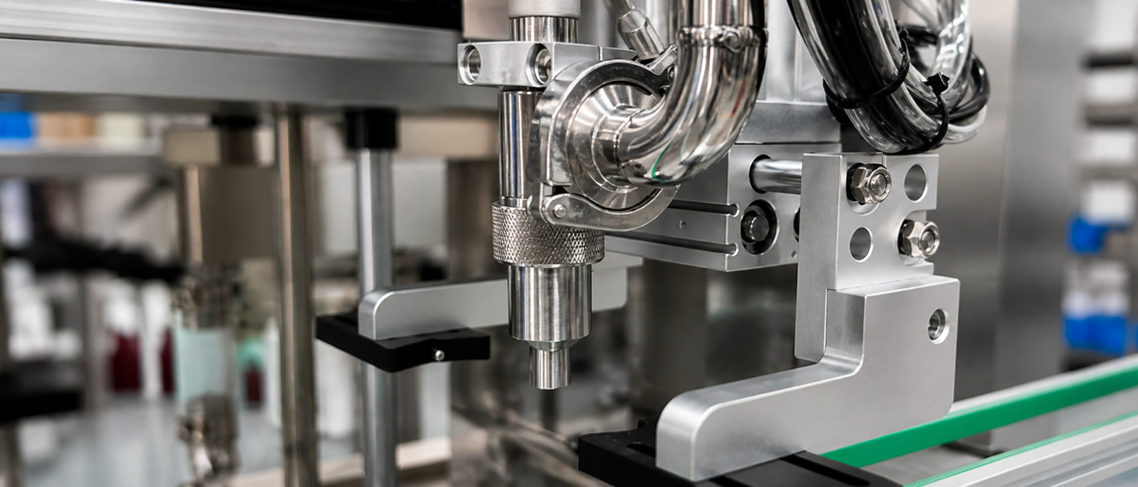 Anti-drip filling nozzle detail