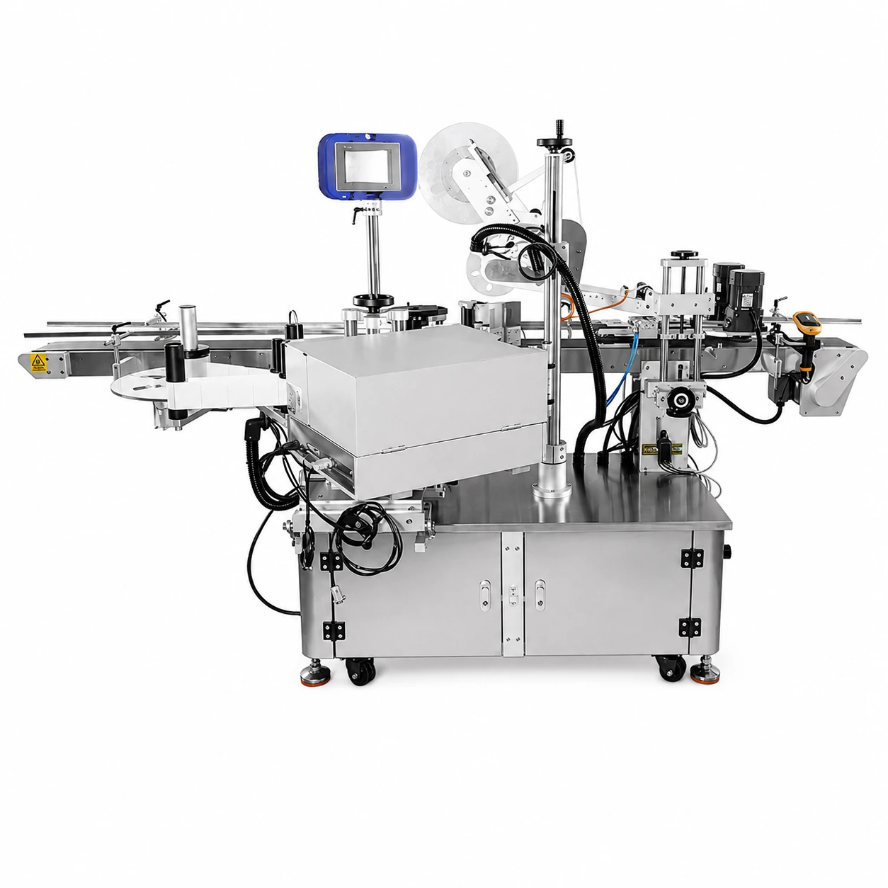 Print and apply labeling machine