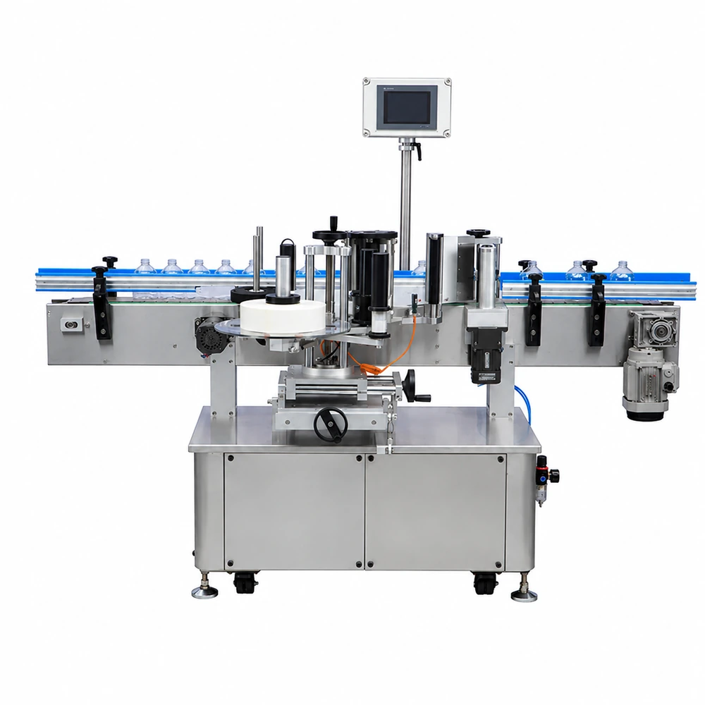 LEKA-lb050 automatic round bottle labeling machine thumbnail