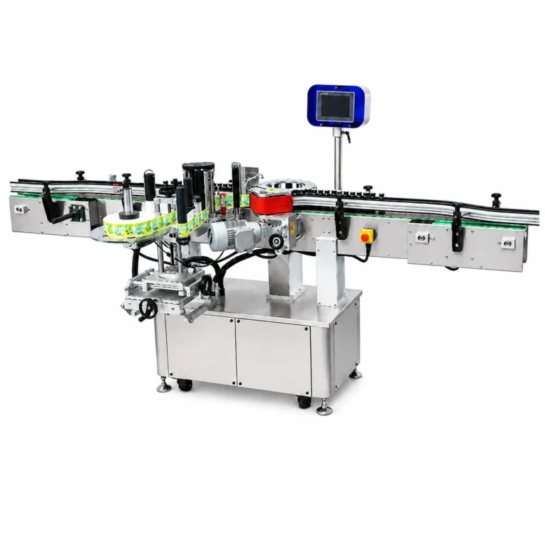 LEKA-LB060 Star Wheel High-Speed Round Bottle Labeling Machine