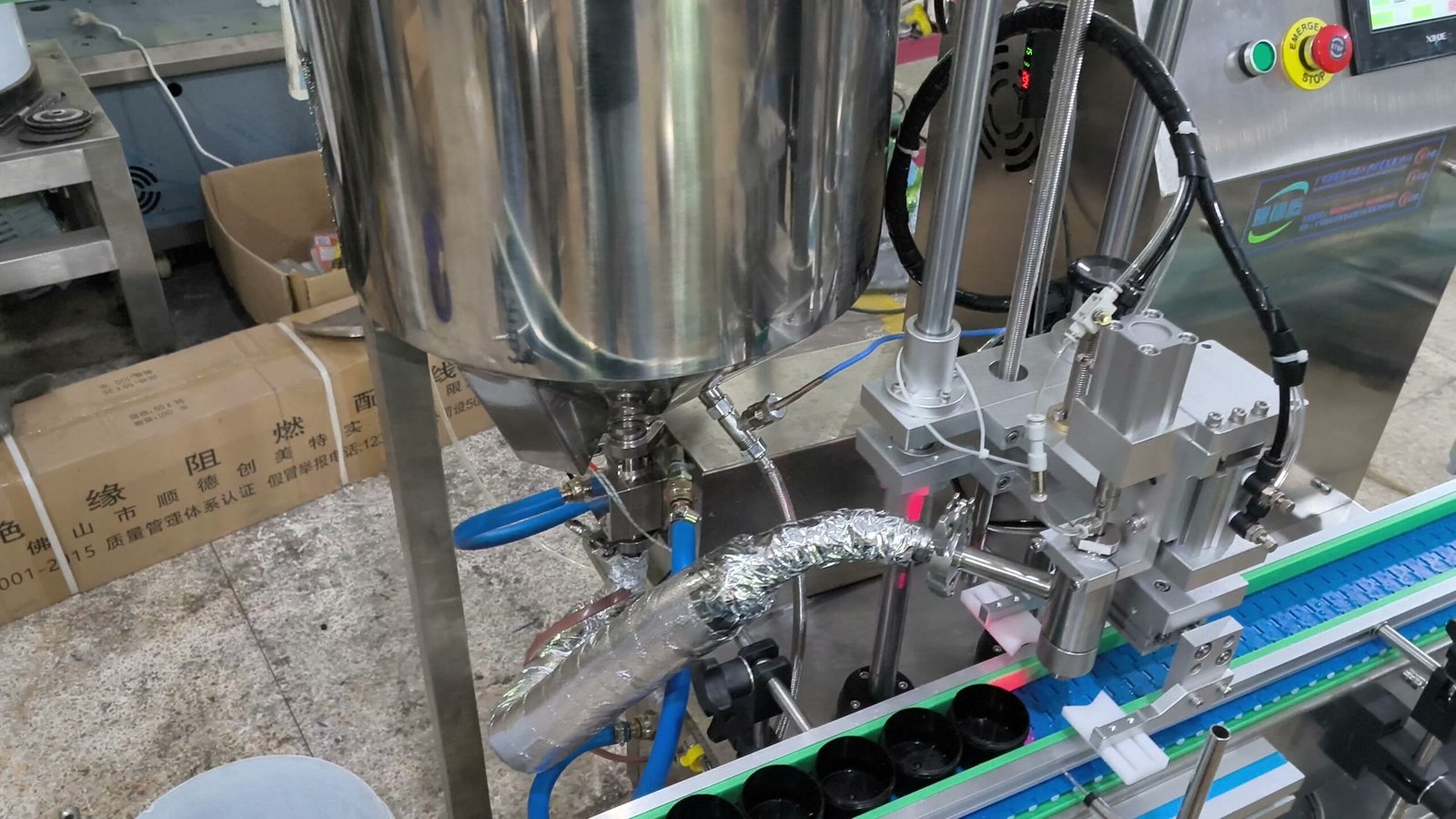 LEKA-FLDT-CLB01 single-head filling machine configuration