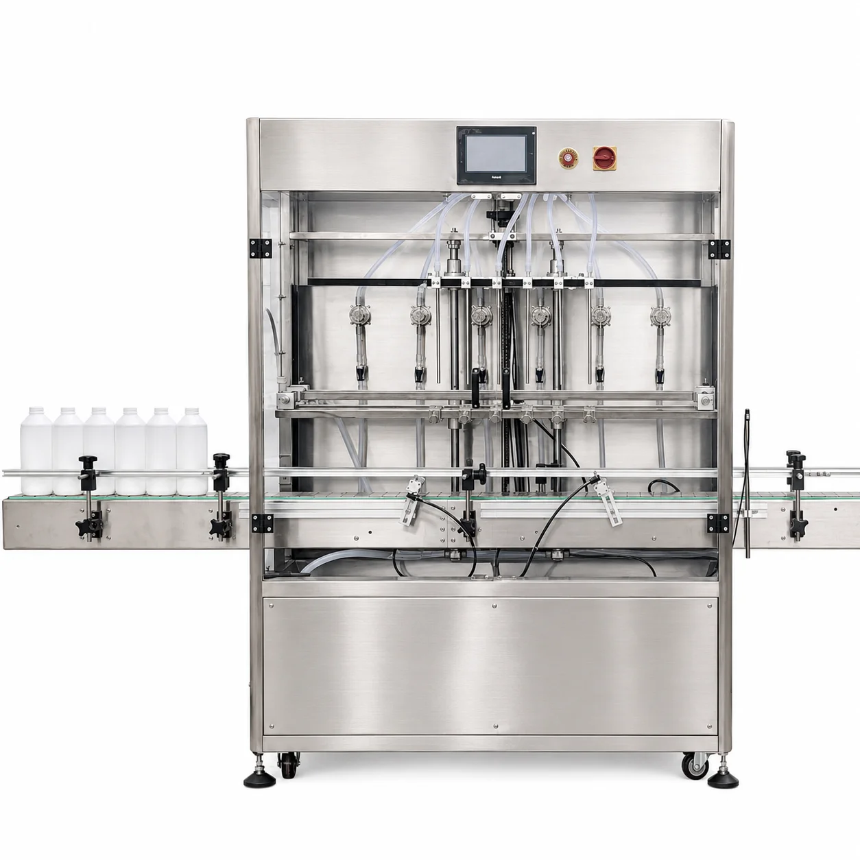LEKA-GZWS-CLB06-12L six-head high-capacity liquid filling machine