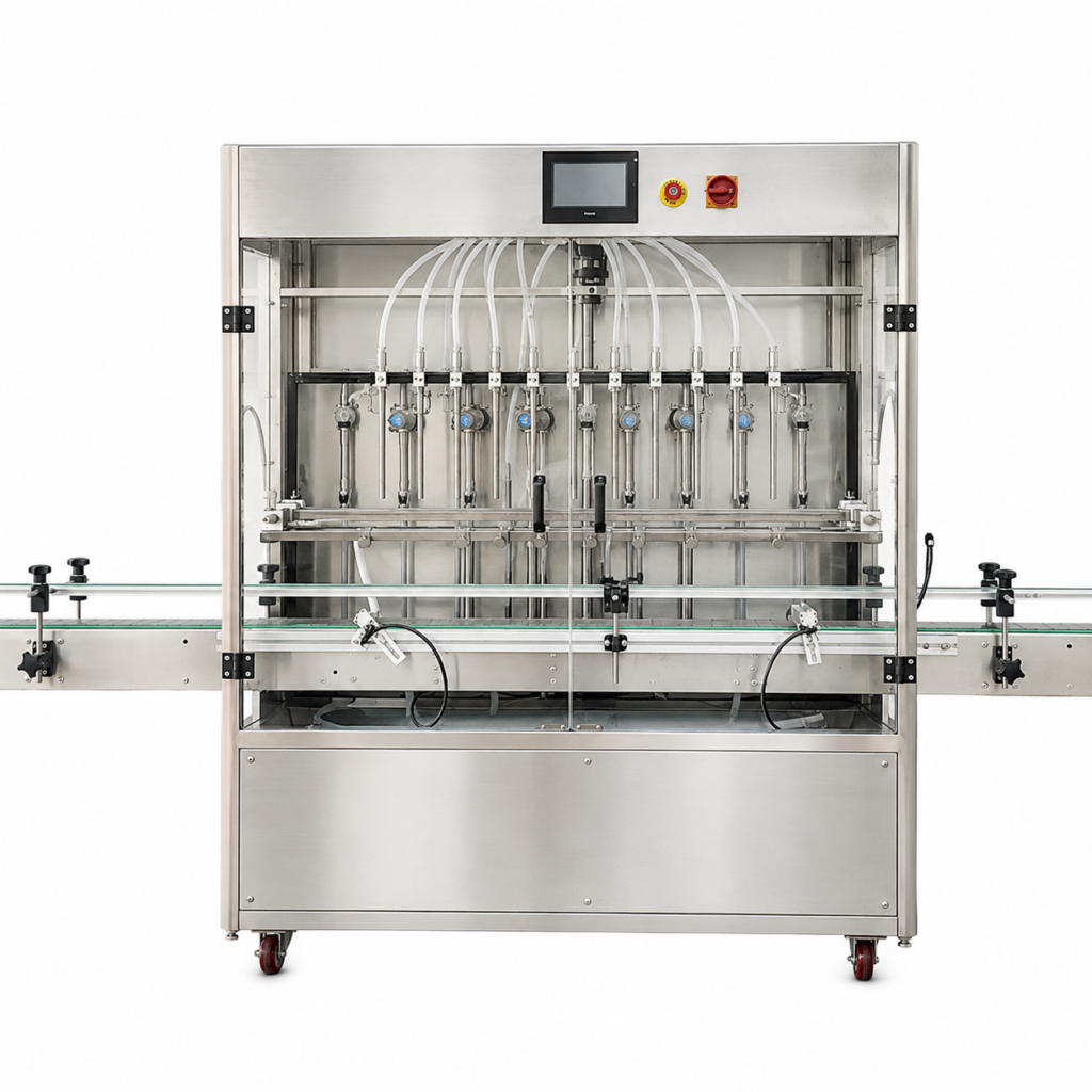 LEKA-FLX-WS-6L-10T 10-Head Brushless Filling and Capping Machine