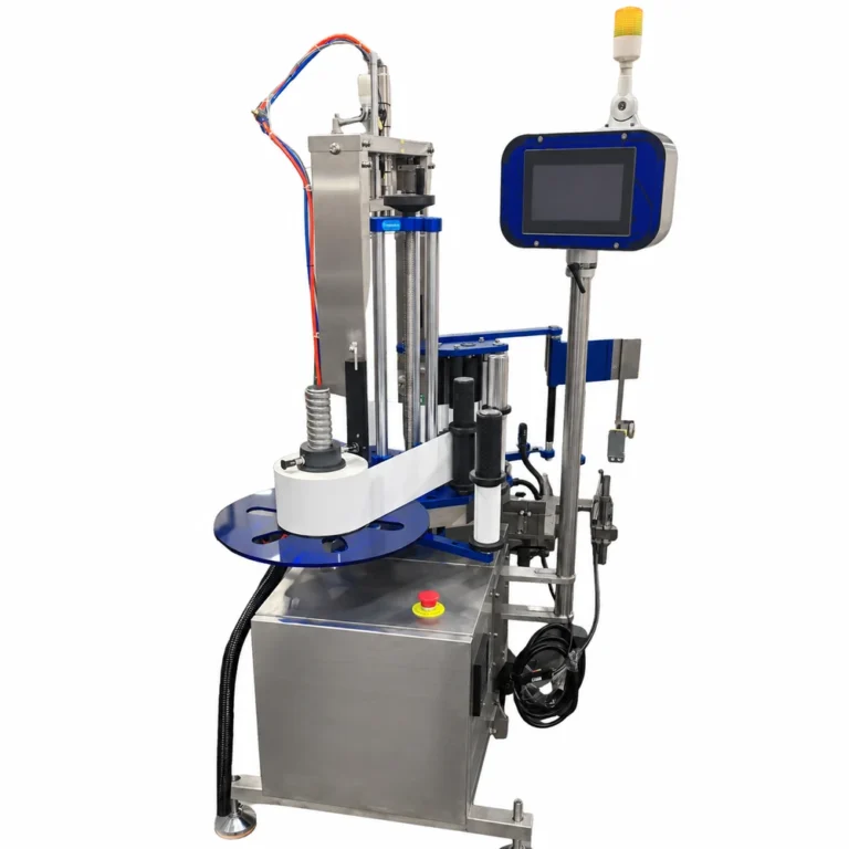 LEKA-LB070X Automatic Inline Flat Labeling Machine