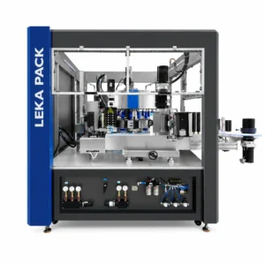 LEKA-XR24 automatic rotary high speed hot melt glue labeling machine