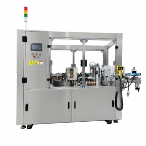 LEKA-ZR15 automatic inline hot melt glue labeling machine