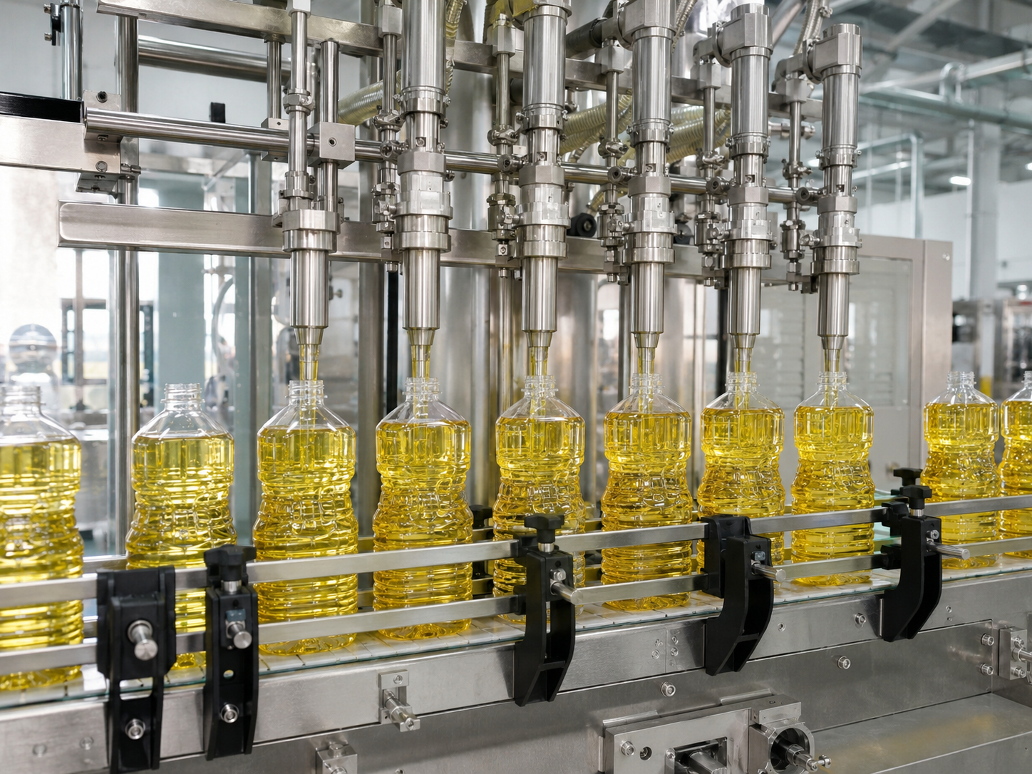 LEKAPACK 500ml and 1L edible oil bottle filling machine