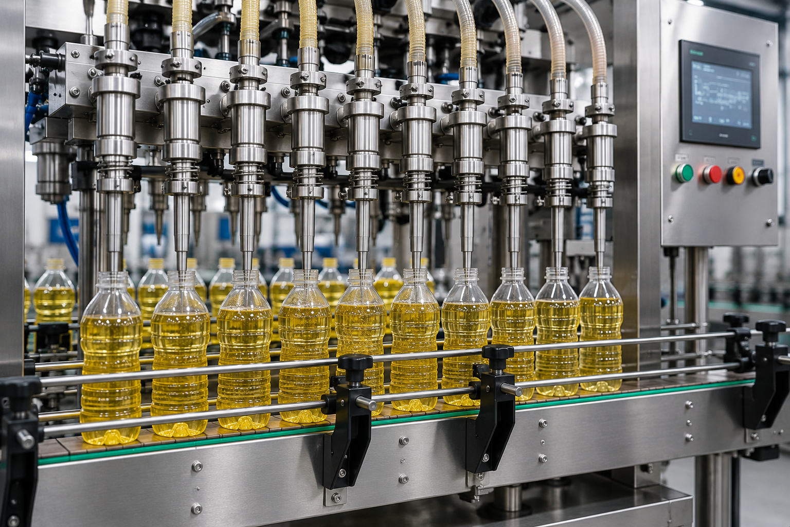 LEKAPACK multi-head edible oil filling nozzles