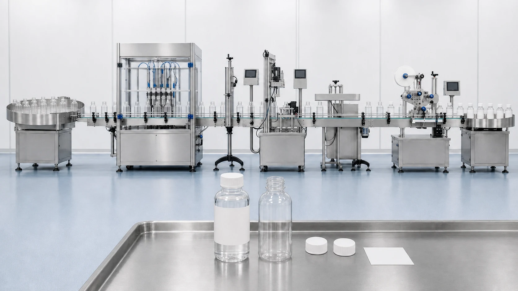 PPWR bottle packaging line checklist with filling, capping, labeling and sample compatibility review
