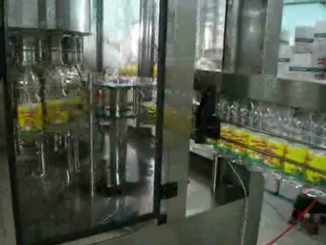 Thailand 3-in-1 Edible Oil Filling and Capping Line