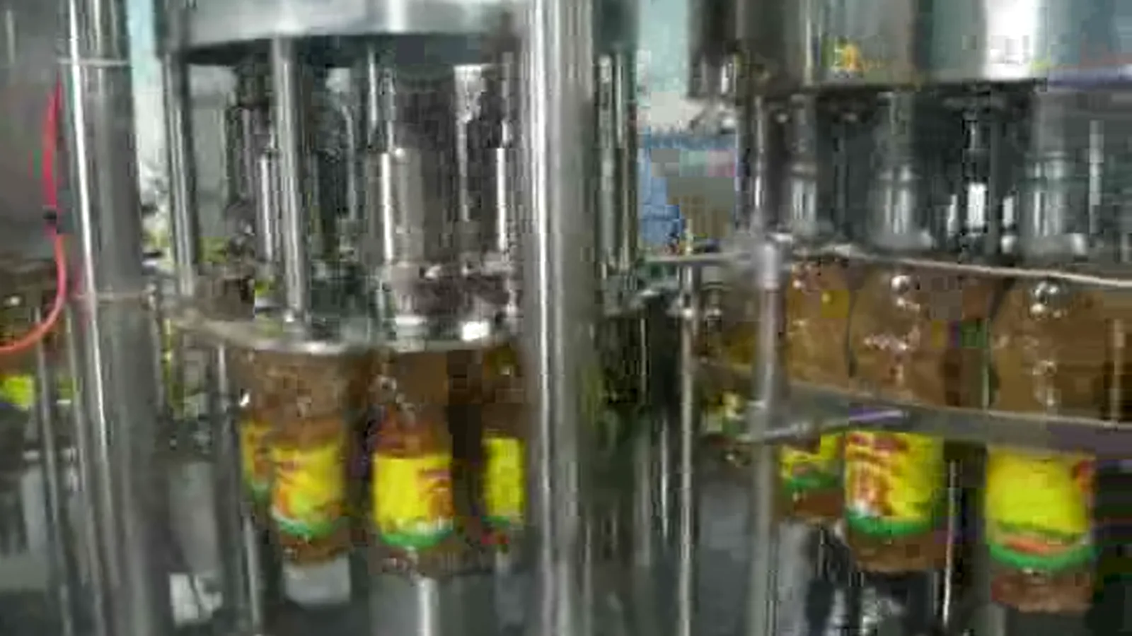 Thailand 3-in-1 Edible Oil Filling Line for 1L/2L Bottles